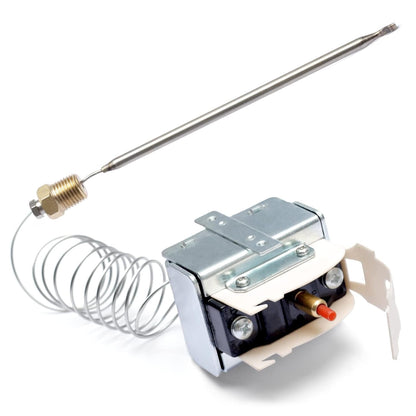 Compatible PITCIO Generic High Limit Thermostat, 450F Temperature Cutoff, 1/2" NPT Probe